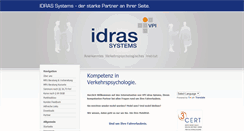 Desktop Screenshot of idras.de