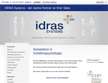 Tablet Screenshot of idras.de